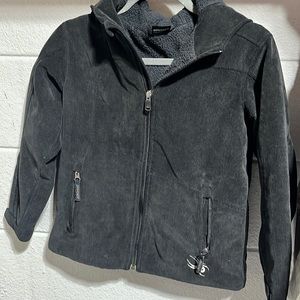 Spyder boys size medium black coat